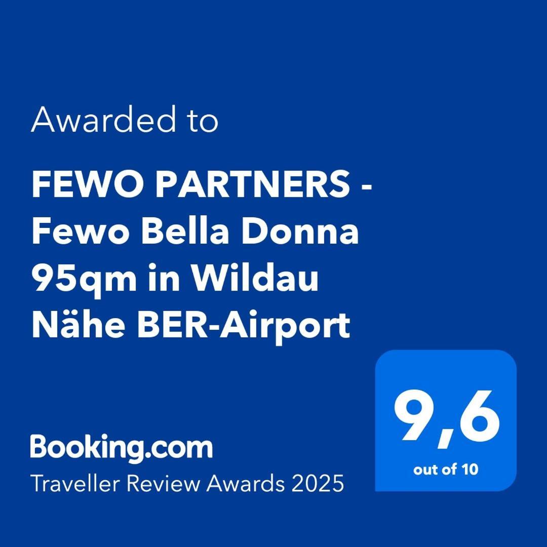 Fewo Partners - Fewo Bella Donna 95Qm In Wildau Naehe Ber-Airport Wildau (Dahme-Spreewald) Exterior foto